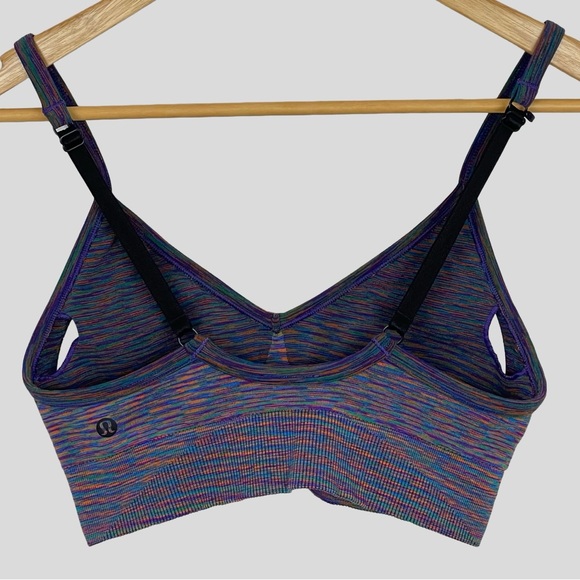 Lululemon Ebb to Street Bra Light Support, C/D Cup
Rainbow Multi / Black 4 - Picture 6 of 9